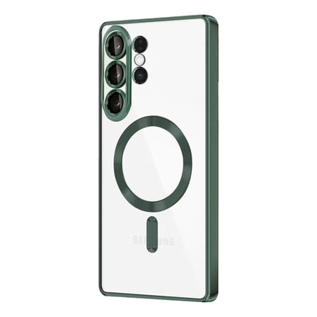 Samsung Galaxy S26 Ultra Kross Magneticsafe Kapak - Koyu Yeşil