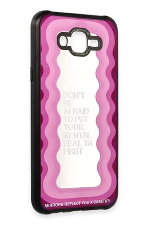 Samsung Galaxy J7 Kılıf Mirror Desenli Kapak - Mirror - 11