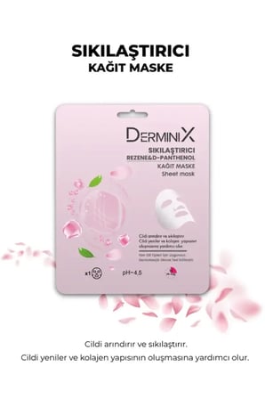Yüz Bakım Kağıt Maske - Rezene + D-Panthenol