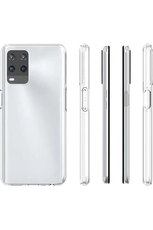 Oppo A54 4G Kılıf Lüx Şeffaf Silikon