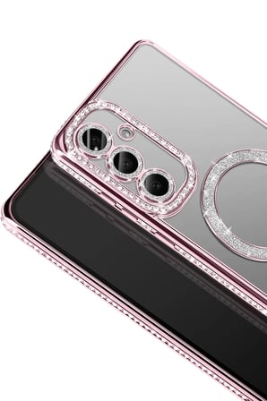 Samsung Galaxy S26 Plus Joke Simli Magneticsafe Kılıf - Pembe