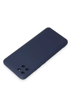 Realme C11 Kılıf Nano içi Kadife Silikon - Lacivert