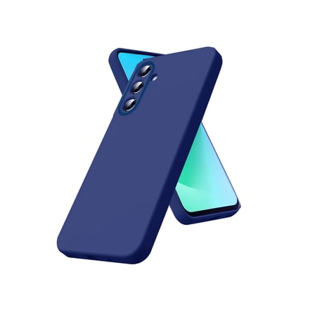 Samsung Galaxy S26 Fe Nano İçi Kadife Silikon - Lacivert