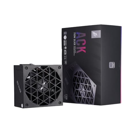 1ST PLAYER ACK 750W 80+ SILVER ATX3.1/PCle 5.1 AKTİF PFC 7 YIL GARANTİLİ SİYAH GÜÇ KAYNAĞI
