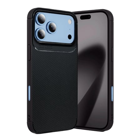 Apple İphone 18 Pro Auto Focus Karbon Kapak - Siyah