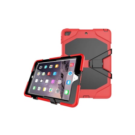 Apple İpad 5 Air 9.7 Kılıf Griffin Tablet Kapak - Kırmızı