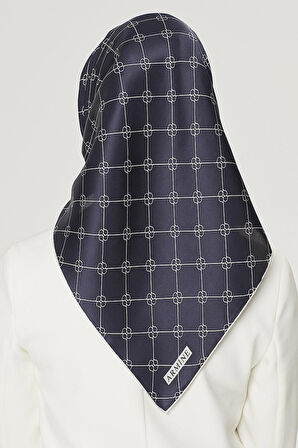 Armine Nostalji Serisi İpek Twill Eşarp 8555D-15