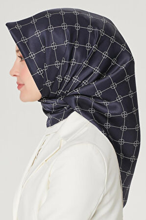 Armine Nostalji Serisi İpek Twill Eşarp 8555D-15
