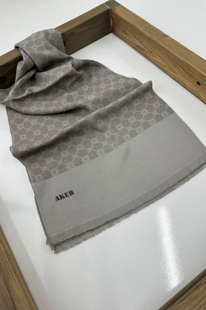 Aker Monogram Soft Pamuk Şal 1090100-982