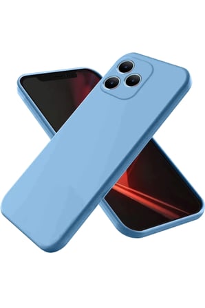 Realme Note 50 4G Kılıf First Silikon - Mavi