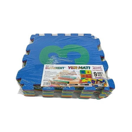 9 Parça Yer Matı 33x33