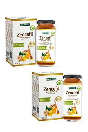 Aksuvital Zencefil Ekstratlı Macunu 2x300 gr