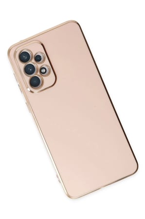 Samsung Galaxy A73 5G Kılıf Volet Silikon - Pembe