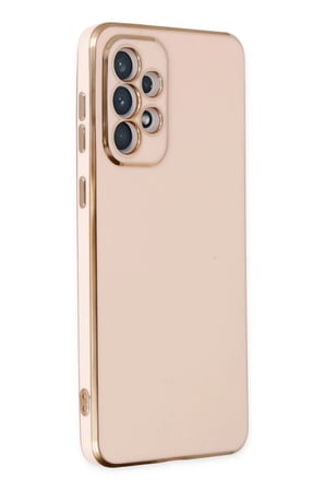 Samsung Galaxy A73 5G Kılıf Volet Silikon - Pembe