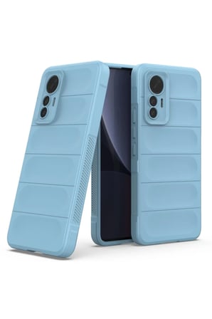 Xiaomi Mi 12 Lite Kılıf Optimum Silikon - Sky Blue