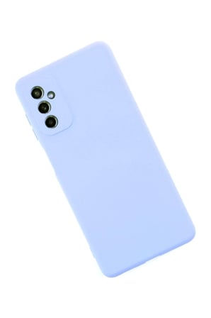 Samsung Galaxy M52 5G Kılıf Nano içi Kadife Silikon - Lila