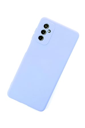 Samsung Galaxy M52 5G Kılıf Nano içi Kadife Silikon - Lila
