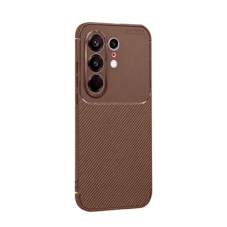 Tecno Camon 50 Pro 5g Auto Focus Karbon Kapak - Kahverengi