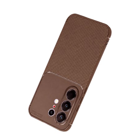 Tecno Camon 50 Pro 5g Auto Focus Karbon Kapak - Kahverengi