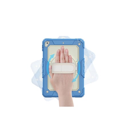 Apple İpad 5 Air 9.7 Kılıf Strap New Tablet Kapak - Mavi
