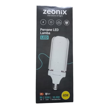 Zeonix 40W 3 Kanatlı Pervane Ampul