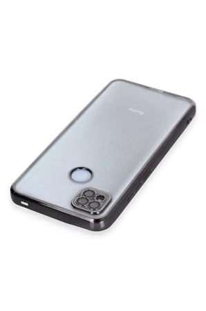 Xiaomi Redmi 9C Kılıf Razer Lensli Silikon - Siyah