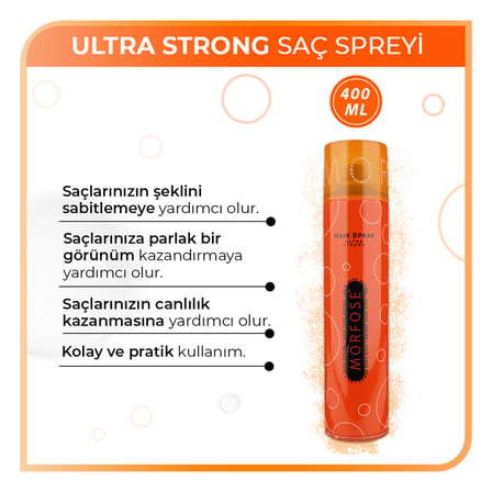 Ultra Saç Spreyi 400 ml