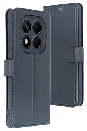 Xiaomi Redmi Note 14 4G Kılıf Trend S Plus Kapaklı Kılıf - Siyah