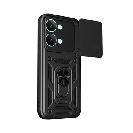 Xiaomi Poco X8 Pro Max Pars Lens Yüzüklü Silikon - Siyah