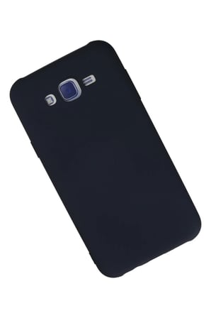 Samsung Galaxy J7 Kılıf Nano içi Kadife Silikon - Lacivert