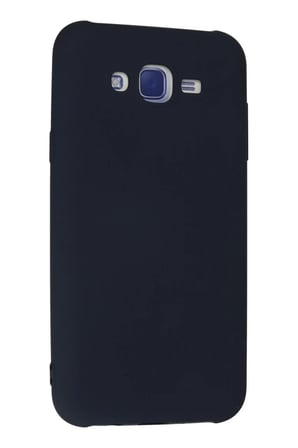 Samsung Galaxy J7 Kılıf Nano içi Kadife Silikon - Lacivert