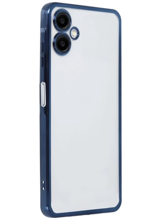 Samsung Galaxy A06 Kılıf Razer Lensli Silikon - Lacivert