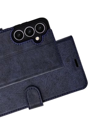 Samsung Galaxy A37 5G Trend S Plus Kapaklı Kılıf - Lacivert