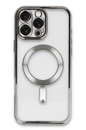Apple iPhone 16 Pro Kılıf Kross Magneticsafe Kapak - Titan Gri