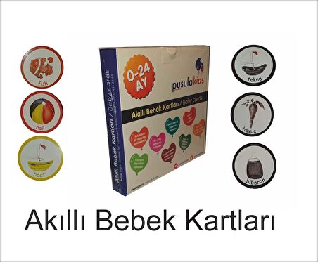 Akıllı bebek kartları 0 - 24 ay