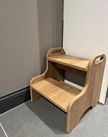 Montessori Basamak Tabure Çocuk Banyo Wc Lavabo Merdiven Yükseltici