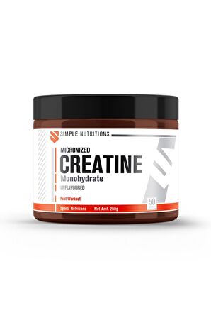 Simple Nutritions Creatine Mikronize Kreatin 250 gr