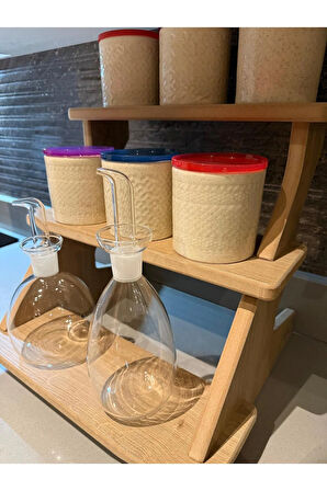 Lüx Baharatlık Stant, Modern Stand, fuar standı, 3 raflı tezgah üstü raf