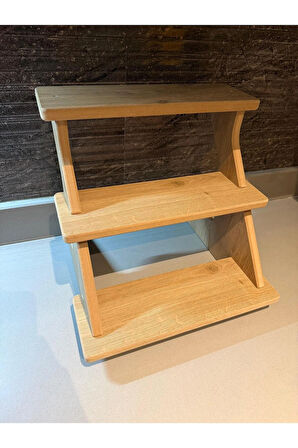 Lüx Baharatlık Stant, Modern Stand, fuar standı, 3 raflı tezgah üstü raf