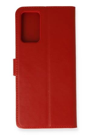 Samsung Galaxy Note 20 Kılıf Trend S Plus Kapaklı Kılıf - Kırmızı