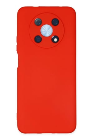 Huawei Nova Y90 Kılıf Nano içi Kadife Silikon - Kırmızı