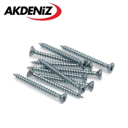 Sunta Vidası 5x100 Akdeniz 100 Adet     