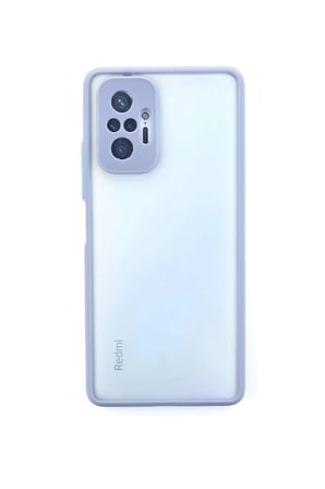 Xiaomi Redmi Note 10 Pro Kılıf Montreal Silikon Kapak - Gri