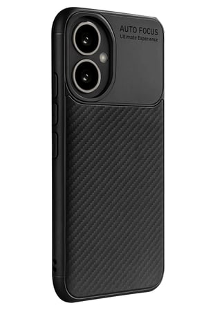 Honor 400 Kılıf Auto Focus Karbon Kapak - Siyah