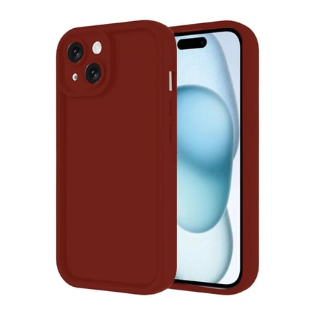 Apple iPhone 14 Kılıf Viera Silikon - Bordo