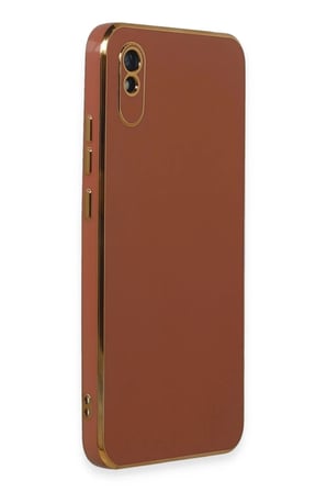Xiaomi Redmi 9A Kılıf Volet Silikon - Kırmızı