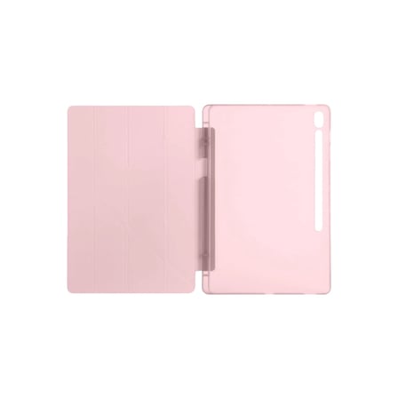 Apple İpad Pro 13 (2024) Kılıf Kalemlikli Hugo Tablet Kılıfı - Rose Gold