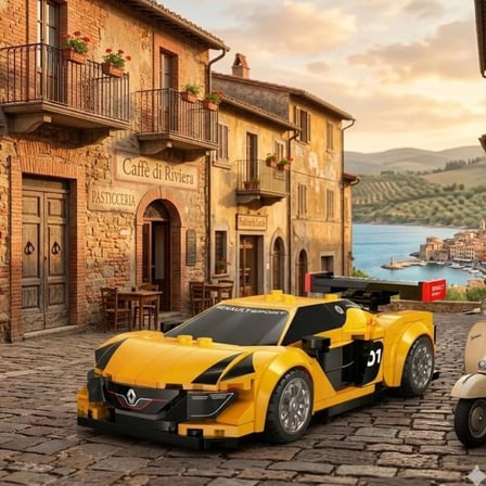 C51094W Cada Renault Sport Rs 0101 294 Parça Block Oyuncak