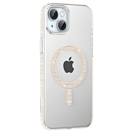Joko Apple İphone 14 Move Taşlı Magsafe Kapak - Pembe