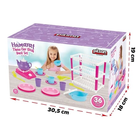 03 337 3 Katlı Hamarat  Mutfak Seti